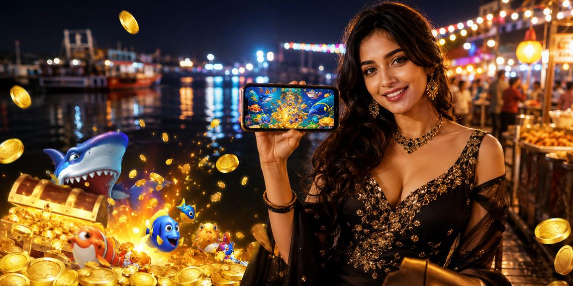 নারায়ণগঞ্জে মাছ ধরার গেম রাতের বাজার